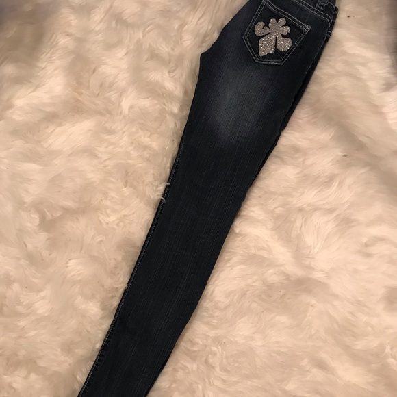 Red Rivet Jeans - Picture 3 of 8